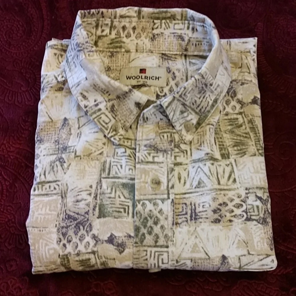 Woolrich Men's Short Sleeve Shirt